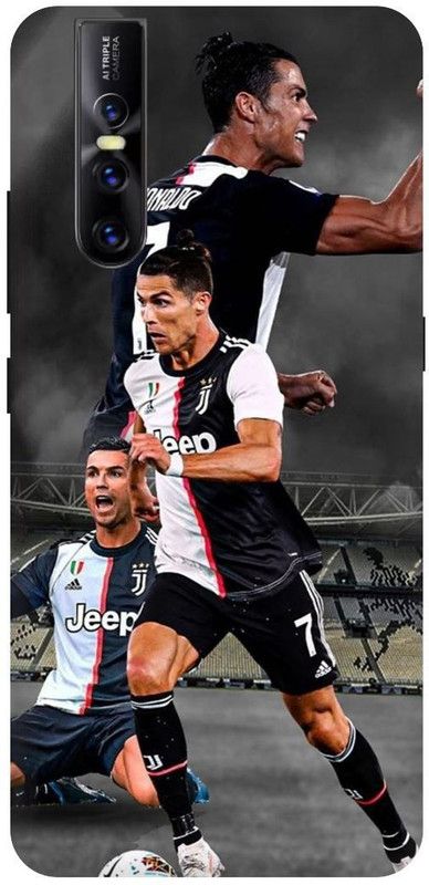 THESTONEWELL Back Cover for VIVO V 15 PRO cristiano ronaldo sports man footbal star  (Multicolor, Waterproof, Pack of: 1)