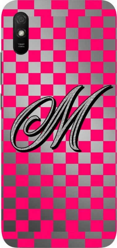 PRATEEKSH Back Cover for Redmi 9A, Redmi 9i  (Pink, Grey)