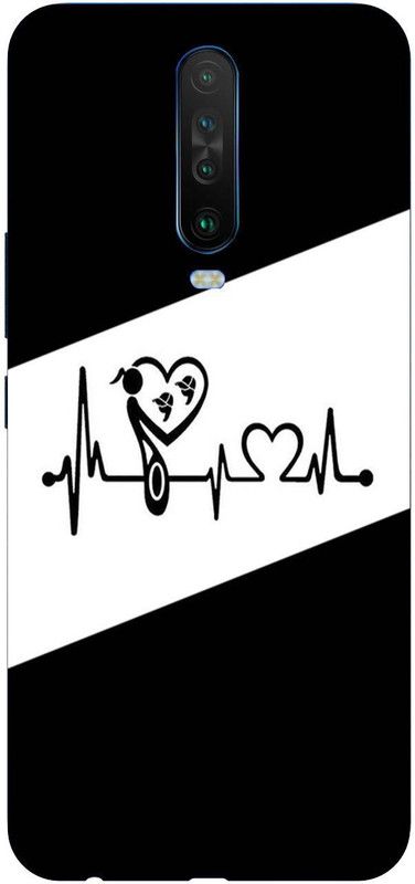 BUYMORE Back Cover for POCO X2  (Multicolor, Dual Protection, Silicon, Pack of: 1)