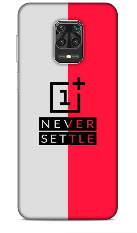 CRAFTARA Back Cover for MI Note 9 Pro, MI Note 9 Pro Max, Poco M2 Pro  (Grey, Red)