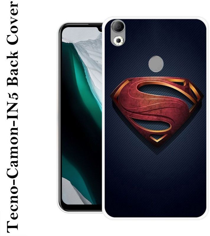 KLC Back Cover for Tecno Camon i  (Multicolor, Grip Case, Silicon, Pack of: 1)