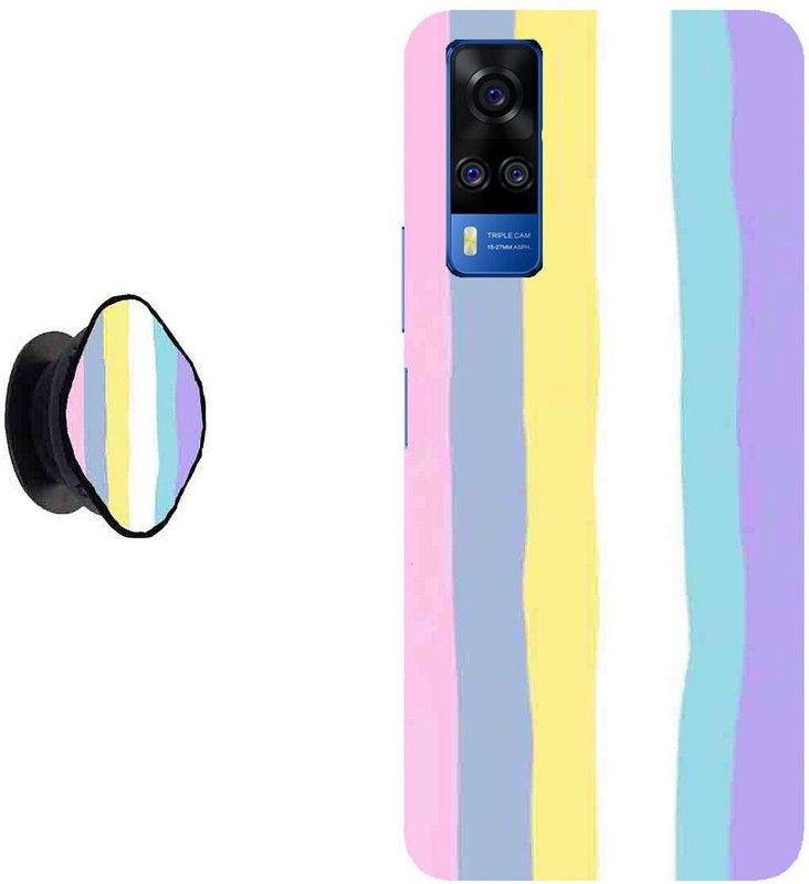 My Swag Back Cover for Vivo Y51(Multicolor, Cases with Holder)  (Multicolor, Cases with Holder, Pack of: 1)