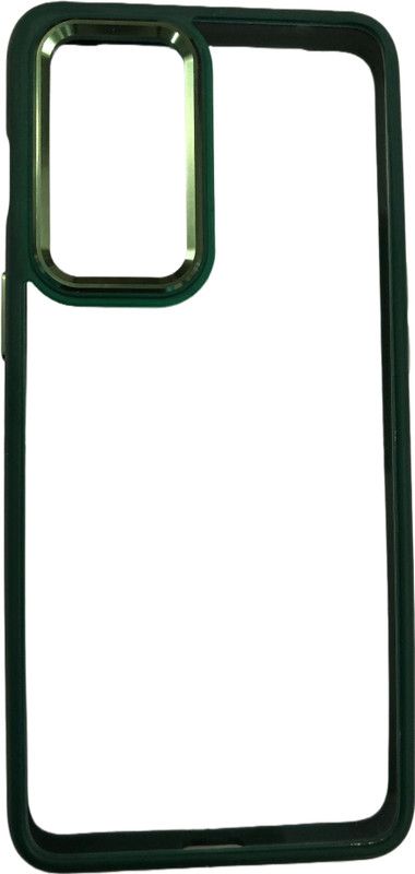 GKK Back Cover for ONE PLUS 9RT, PREMIUM QUALITY TPU, WITH GREEN BORDER  (Transparent, Flexible)