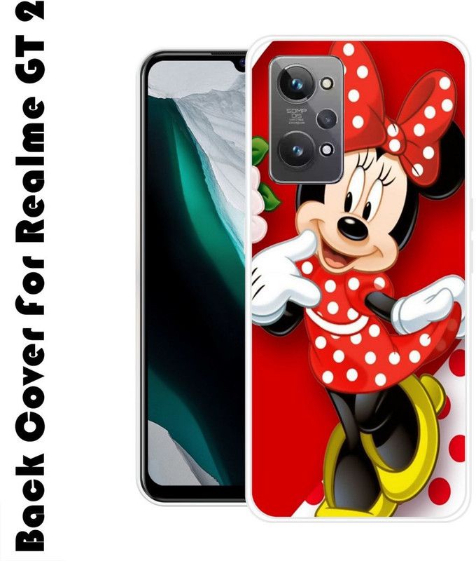 LOVETHINK Back Cover for Realme GT 2  (Multicolor, Grip Case, Silicon, Pack of: 1)
