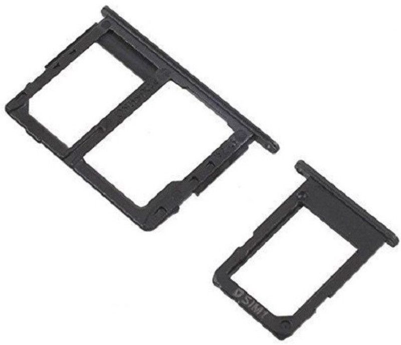 SMART Sim Card Tray  (Compatible With Samsung Galaxy J5 / J7 Prime : Black)