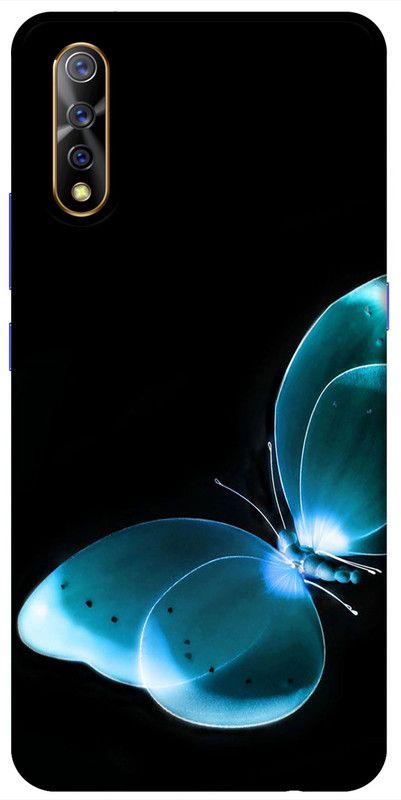 REALKING Back Cover for Vivo S1  (Black, Grip Case, Silicon, Pack of: 1)