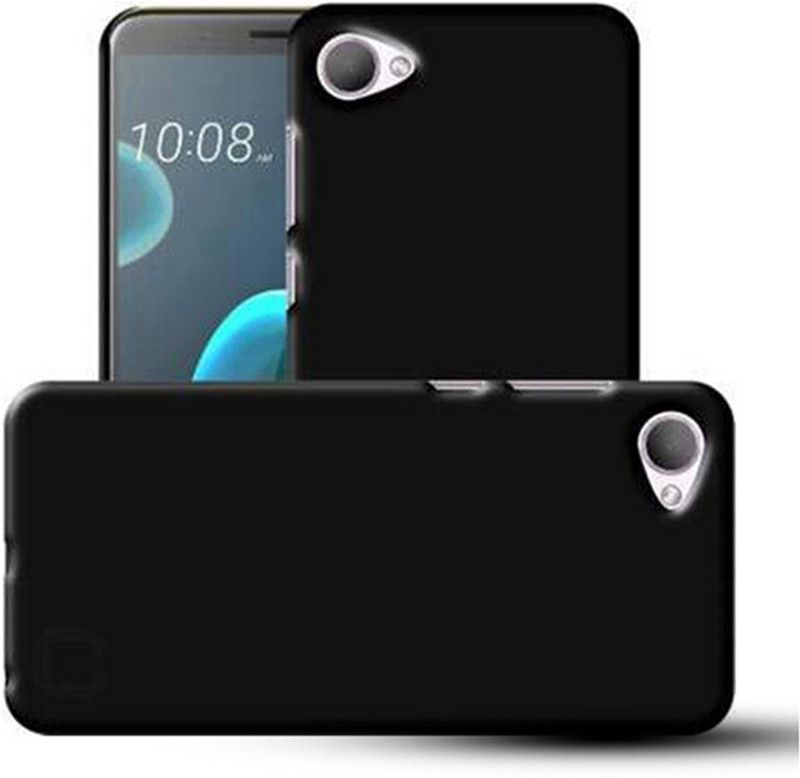 Stunny Back Cover for HTC Desire 820  (Black, Grip Case, Pack of: 1)