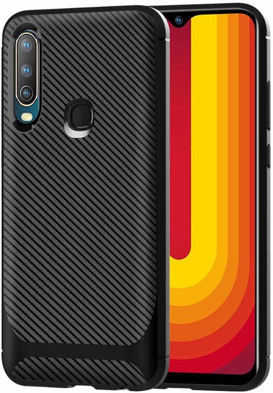 RF Mobiles Back Cover for Vivo Y17, Vivo Y15 2019  (Black, Shock Proof, Pack of: 1)