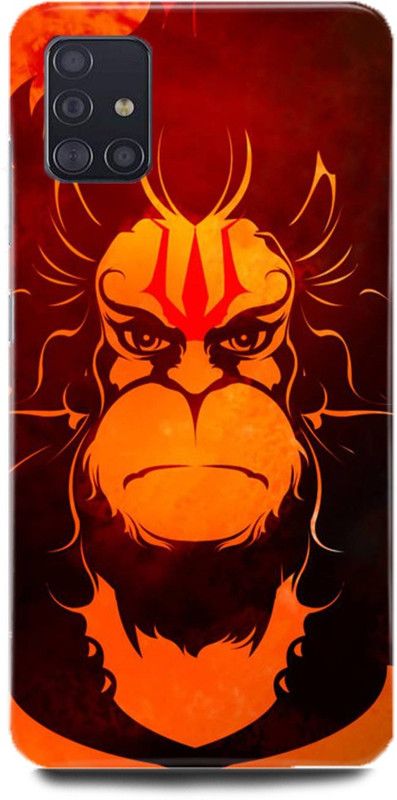 MP ARIES MOBILE COVER Back Cover for SAMSUNG Galaxy A51, Ram jai shree ram hanuman maruti  (Multicolor, Hard Case, Pack of: 1)