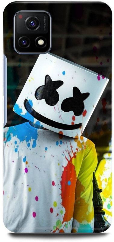 play fast Back Cover for Vivo Y72 5G, V2060 MARSHMELLOW, MARSHMELLO, MUSIC, DJEDM, ARTJOKER  (Multicolor, Hard Case, Pack of: 1)