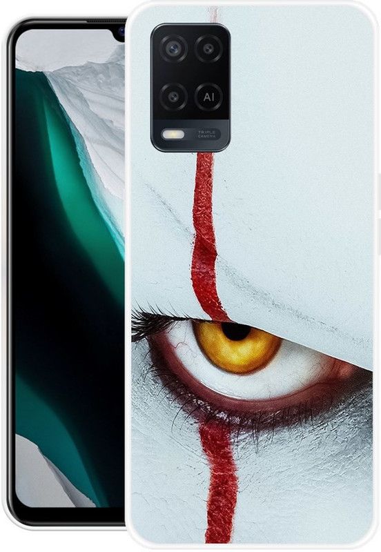 SUPER CASE Back Cover for Oppo A54  (Multicolor, Grip Case, Silicon)