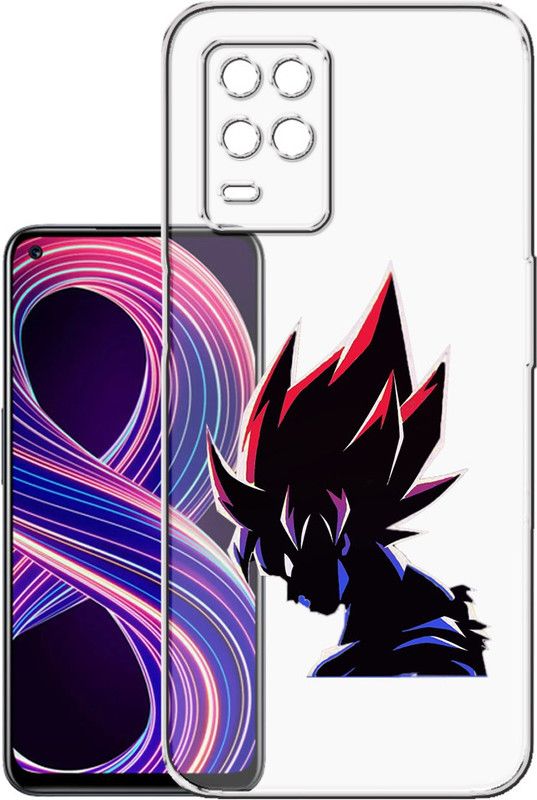 HANIRY Back Cover for Realme 8 Pro / RMX3081 mobile cover | GOKU | Design | PNG_09  (Multicolor, Flexible, Silicon, Pack of: 1)
