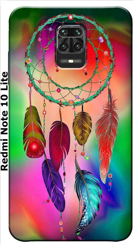 YornoSis Back Cover for Redmi Note 10 Lite  (Multicolor, Silicon, Pack of: 1)