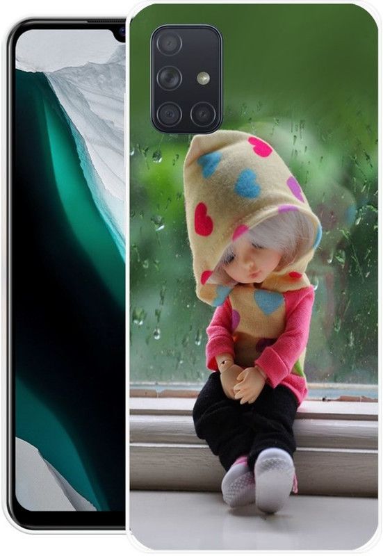 SUPER CASE Back Cover for Samsung Galaxy A71  (Multicolor, Grip Case, Silicon)