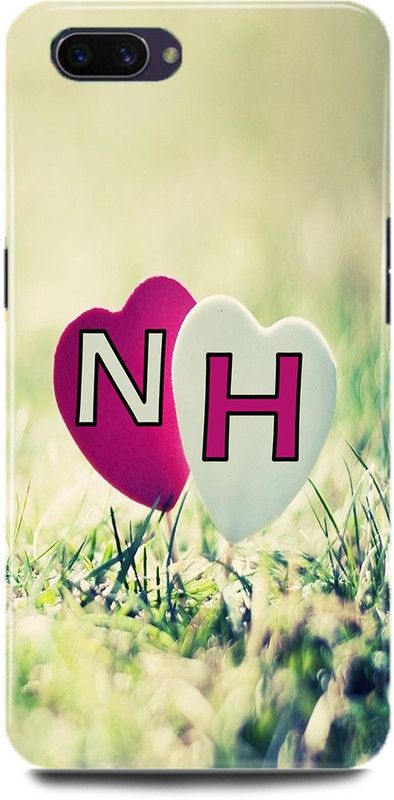 MP ARIES MOBILE COVER Back Cover for OPPO A3s/CPH1803,N Loves H Name,N Name, H Letter, Alphabet,N Love H NAME  (Multicolor, Hard Case, Pack of: 1)