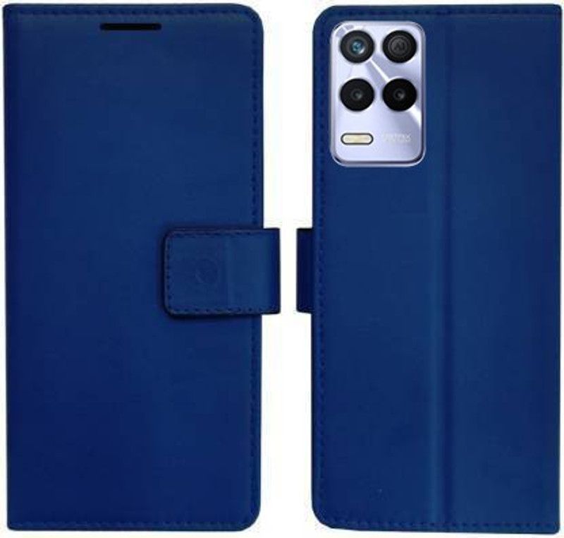 STARFUN Flip Cover for Realme 8S 5G, Realme narzo 30 5g, Realme 8 5G  (Blue, Shock Proof, Pack of: 1)