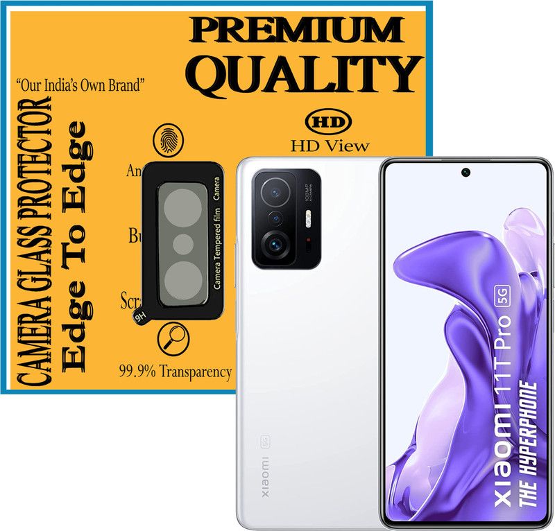 YCHROZE Back Camera Lens Glass Protector for Xiaomi 11T Pro 5G  (Pack of: 1)
