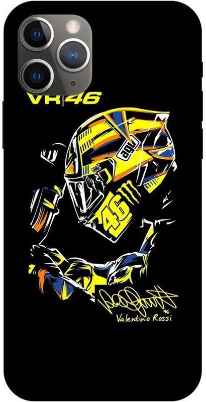 Afterglow Back Cover for I PHONE 11 Pro VALENTINO ROSSI, VR46, VR46 HELMET, AGV, BIKE RIDER, MOTOGP  (Multicolor, Shock Proof, Pack of: 1)