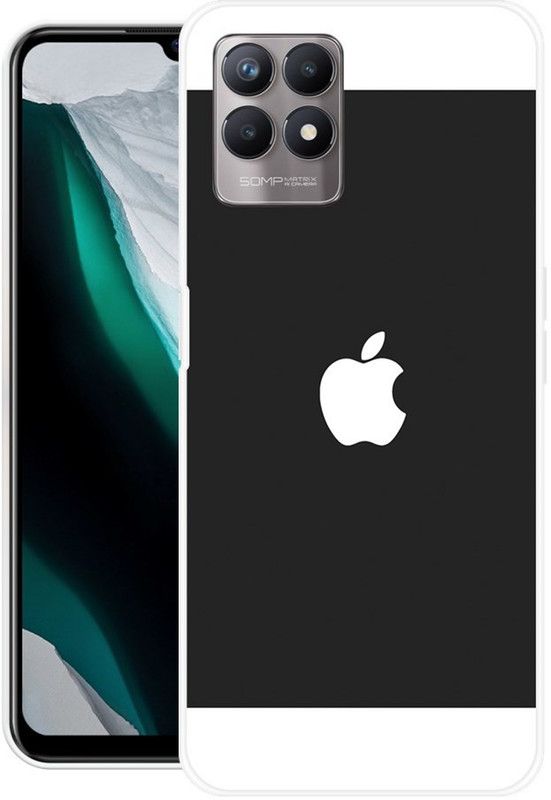 MeMi Back Cover for realme 8i  (Multicolor, Shock Proof, Silicon)
