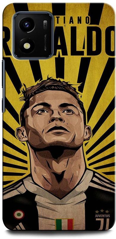 ORBIQE Back Cover for Vivo Y15s CRISTIANO RONALDO, RONALDO 7, CR, 7, FOOTBALL, SPORTS, REAL MADRID  (Multicolor, Hard Case, Pack of: 1)