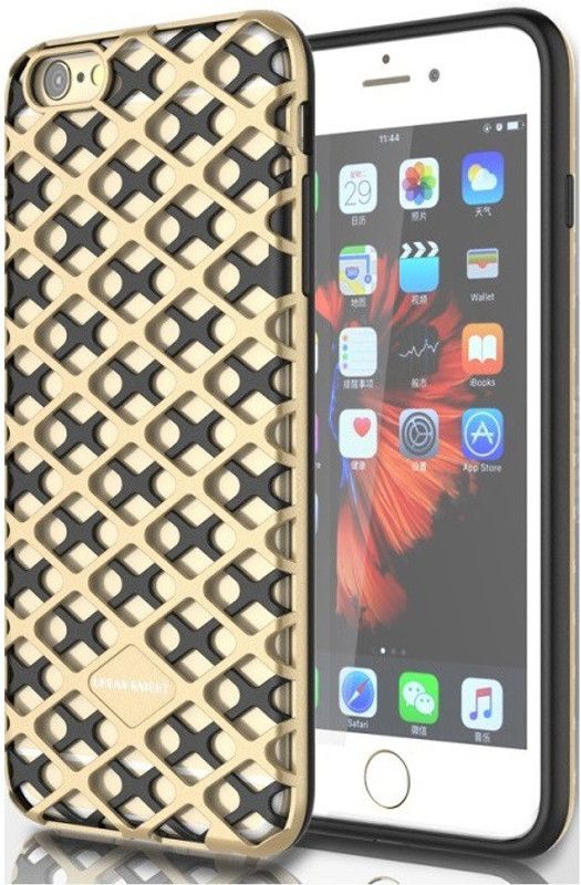 Kapa Back Cover for Apple iPhone 6, Apple iPhone 6S  (Gold, Pack of: 1)