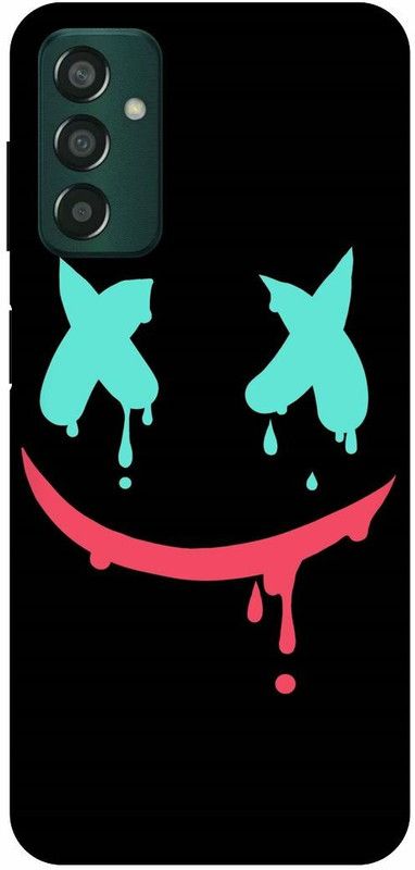 THE NARAYANA COLLECTIONS Back Cover for SAMSUNG GALAXY F13-JOKER,SMILE,FACE,MASK,NEON  (Multicolor, Hard Case, Pack of: 1)