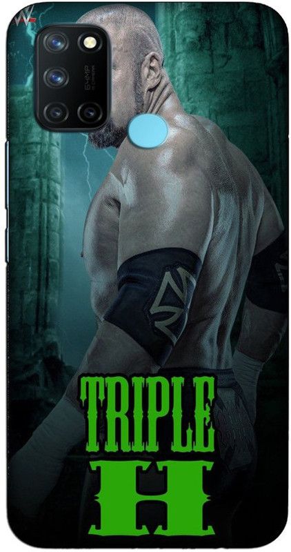 CROKIAN Back Cover for Realme 7i Triple H Back Cover  (Multicolor, Hard Case, Pack of: 1)