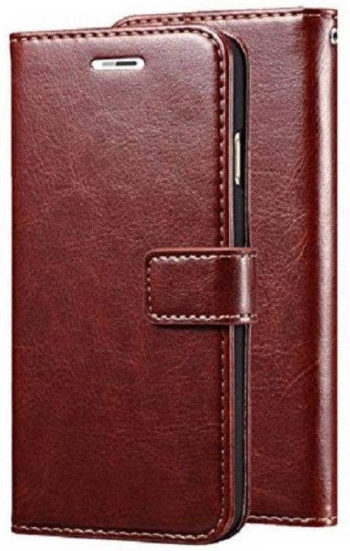 FASHIONPRO Flip Cover for Oppo A1K  (Brown, Pack of: 1)