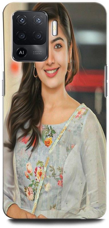 ORBIQE Back Cover for OPPO F19 Pro CPH2285 RASHMIKA MANDANNA, ACTRESS, SOUTH STAR, NATIONAL CRUSH  (Multicolor, Hard Case, Pack of: 1)