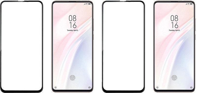 HOBBYTRONICS Edge To Edge Tempered Glass for Mi K20 Pro  (Pack of 2)