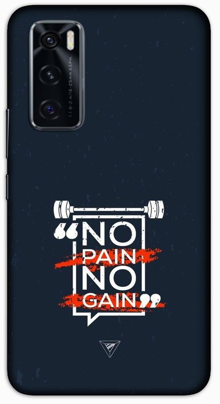 CROKIAN Back Cover for ViVO V20 SE Gym motivation Back Cover  (Multicolor, Hard Case, Pack of: 1)