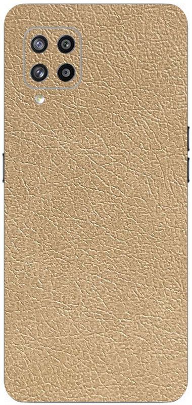 Scratchgard Samsung Galaxy A12 (Back + Side +Camera) Mobile Skin  (Leather Beige)