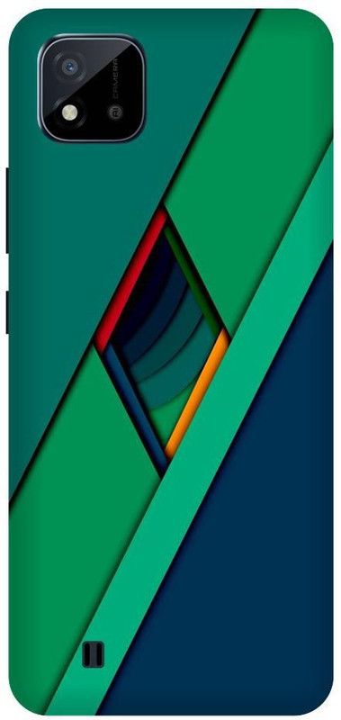 Enna Traders Back Cover for Realme C11 2021 ( Fancy Art Colouful) PRINTED BACK COVER  (Multicolor, Waterproof, Pack of: 1)