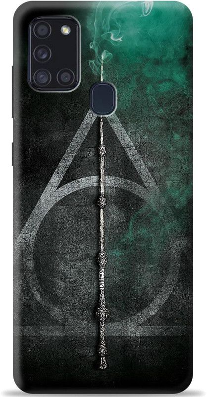 Loffar Back Cover for Samsung Galaxy A21s  (Green, Shock Proof, Pack of: 1)
