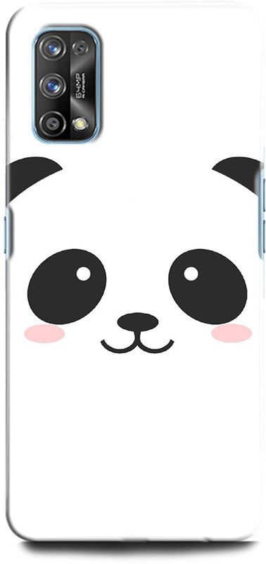 ORBIQE Back Cover for Realme 7 Pro RMX2170 PANDA, LOVE, BEAR, AMOR, EYES  (Multicolor, Hard Case, Pack of: 1)
