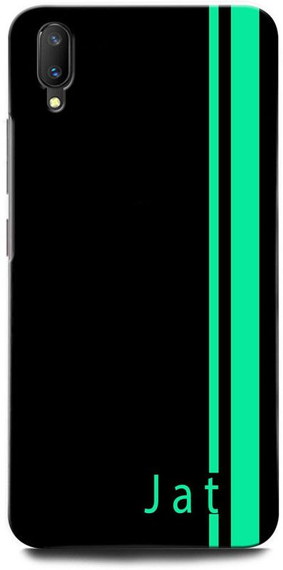 INTELLIZE Back Cover for Vivo V11 Pro 1804 JAT, JATT, GREEN, BLACK  (Multicolor, Hard Case, Pack of: 1)