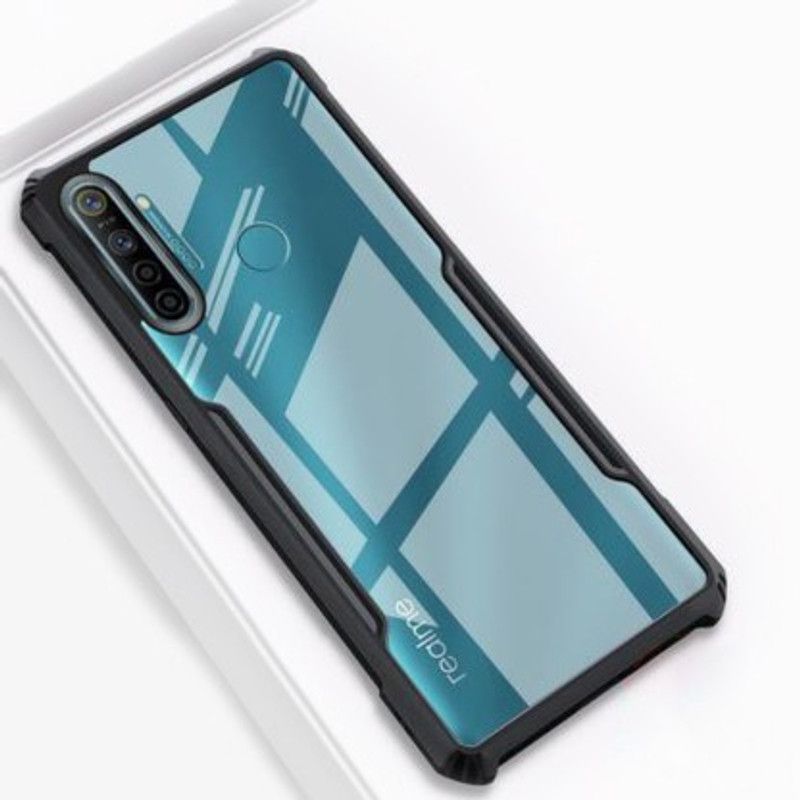 Cermarise Back Cover for Realme Narzo 10  (Black, Camera Bump Protector, Pack of: 1)