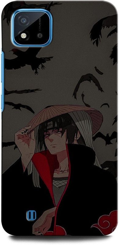 GRAFIQE Back Cover for Realme C11 2021 ITACHI UCHIHA, GIRL, ANIMATION, ANIME, CARTOON  (Multicolor, Shock Proof, Pack of: 1)