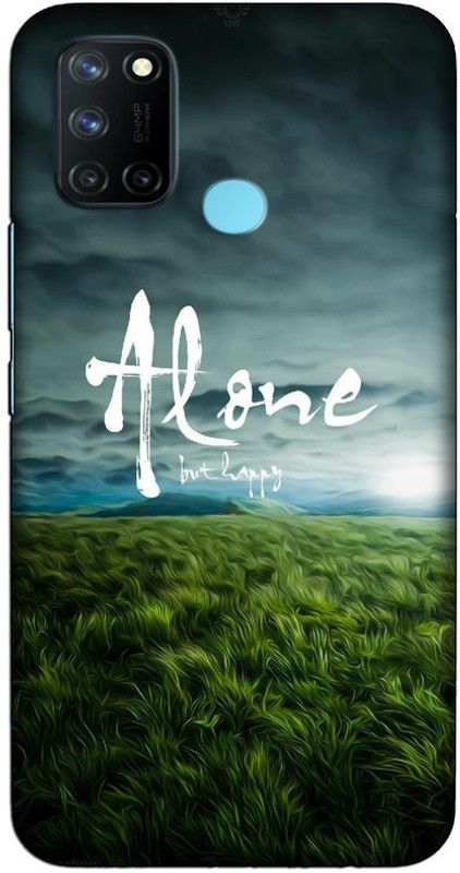 CROKIAN Back Cover for Realme 7i Alone Back Cover  (Multicolor, Hard Case, Pack of: 1)