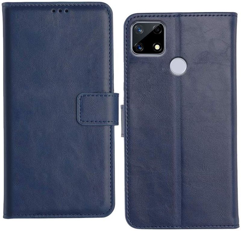 AmericHome Back Cover for Realme Narzo 20  (Blue, Grip Case, Pack of: 1)