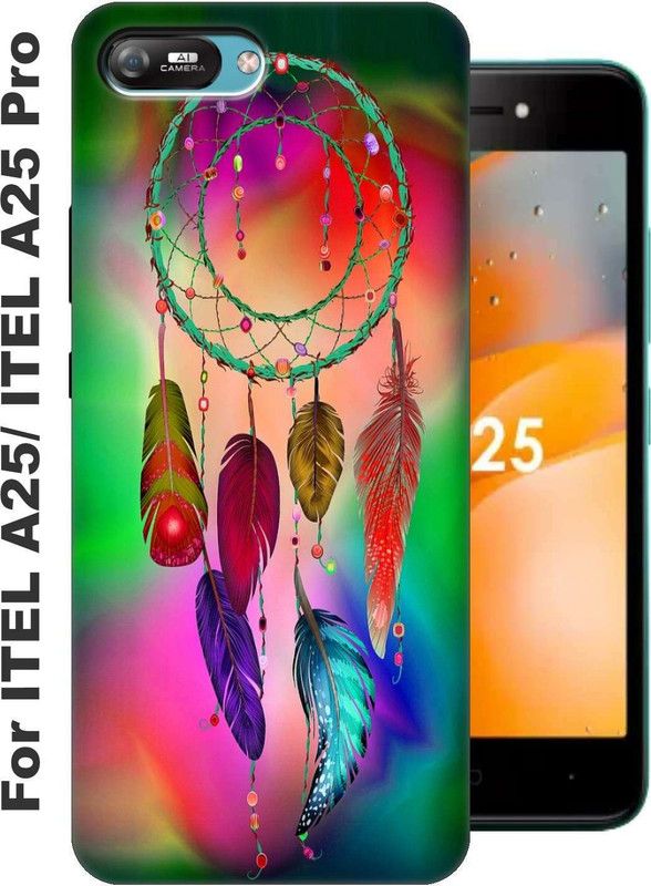 Rockerspot Back Cover for Itel A25, Itel A25 Pro 2820  (Maroon, Anti-radiation, Silicon, Pack of: 1)