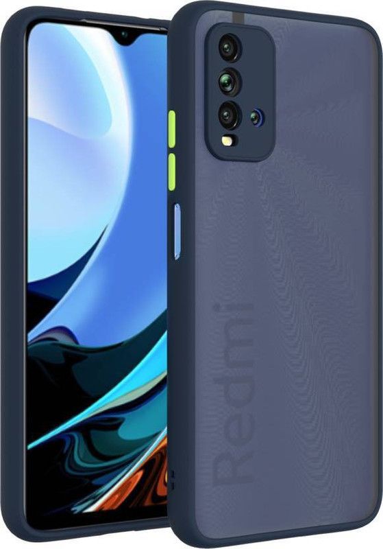 ZAKKKK Back Cover for Redmi 9 (BLUE)  (Blue, Hard Case)