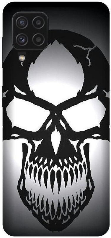 SRIJONI Back Cover for Samsung Galaxy A22 4G  (Grey, Black)
