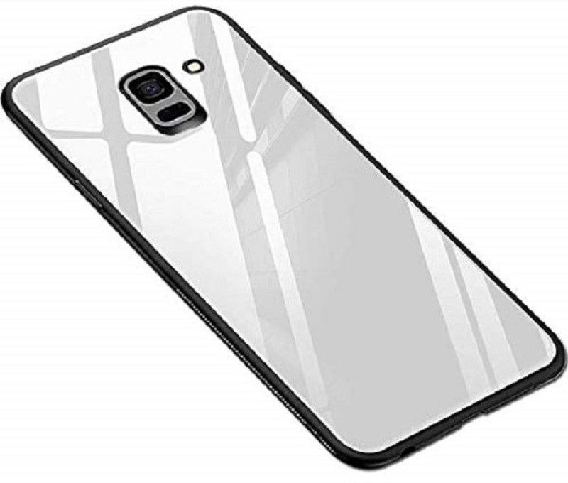MagicHub Back Cover for Samsung Galaxy J8  (White)
