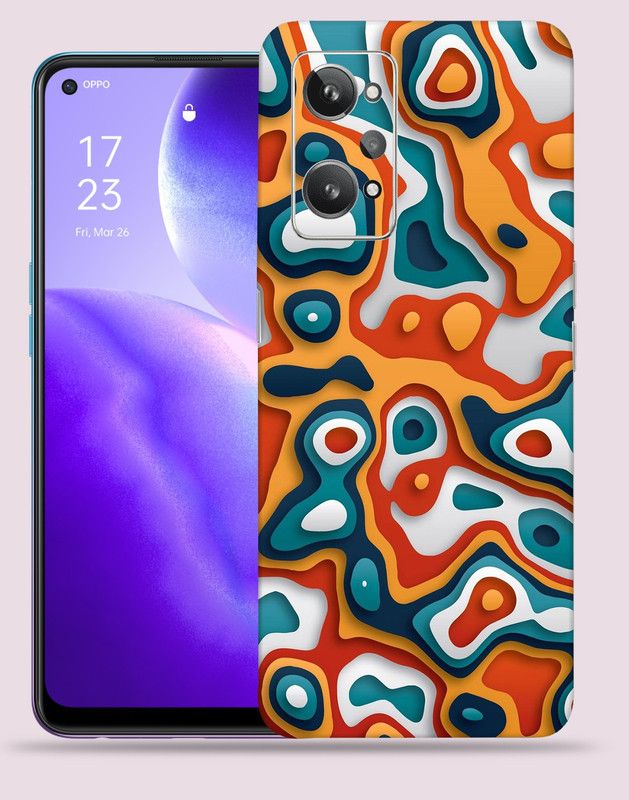 Skinex Oppo GT Neo 2 5g Mobile Skin  (Multicolor Mobile Skin With camera protector (Back + Camera + Side))