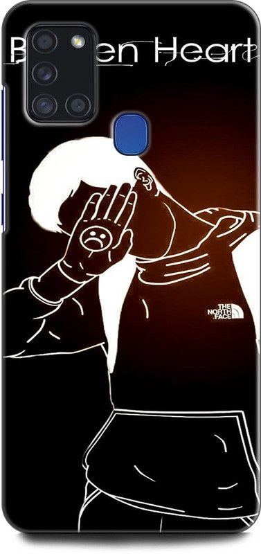 Afterglow Back Cover for SAMSUNG Galaxy A21s BAD BOY, BROKEN HART, BOY, SAD MOOD  (Multicolor, Shock Proof, Pack of: 1)