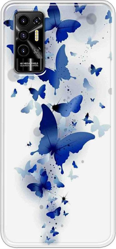 IKC STORE Back Cover for TECNO POVA 2  (Multicolor, Silicon, Pack of: 1)