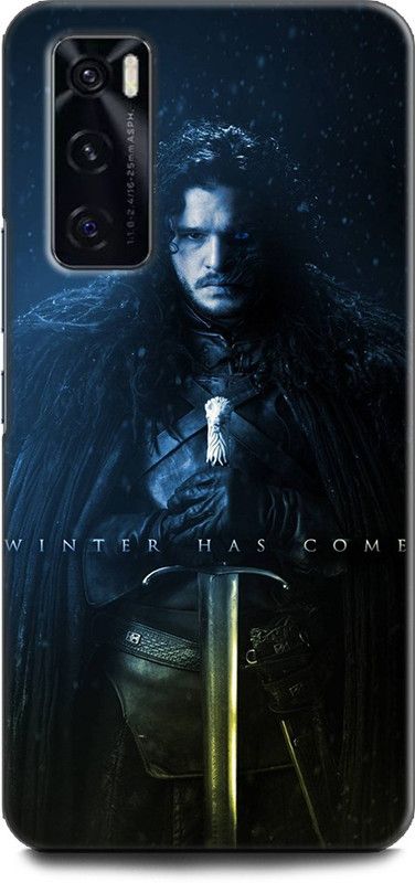 Afterglow Back Cover for Vivo V20 SE GAME OF THRONS, JON SNOW, KIT HARINGTON, NIGHT KING  (Multicolor, Shock Proof, Pack of: 1)