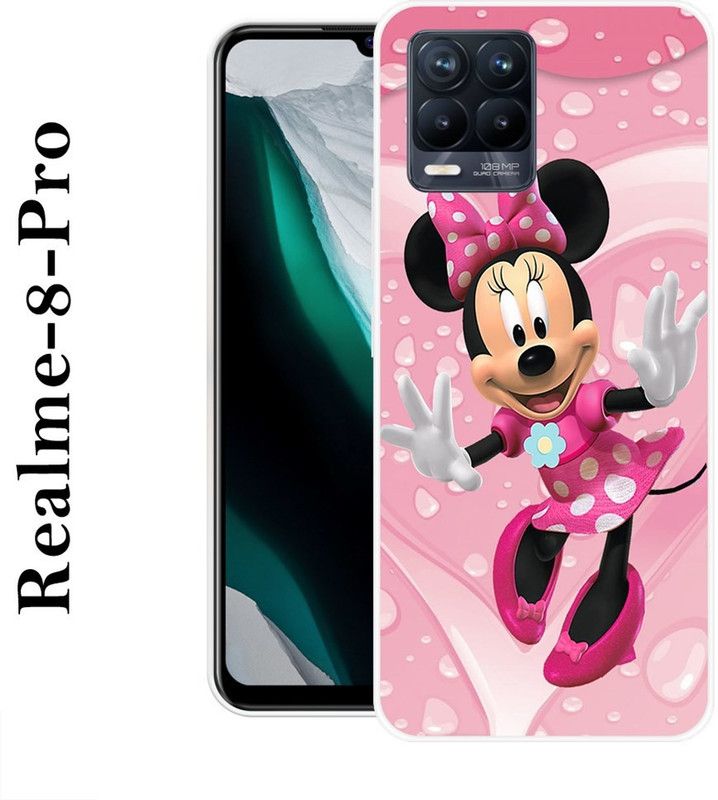 BAGRA Back Cover for Realme 8 Pro  (Multicolor, Grip Case, Silicon)