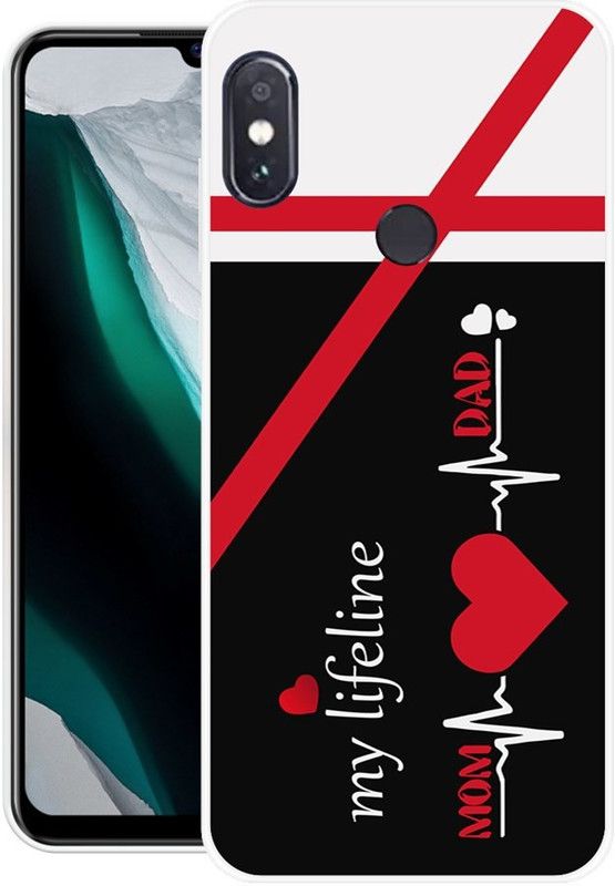 Vaultcase Back Cover for Mi Redmi Note 6 Pro  (Multicolor, Dual Protection, Silicon, Pack of: 1)